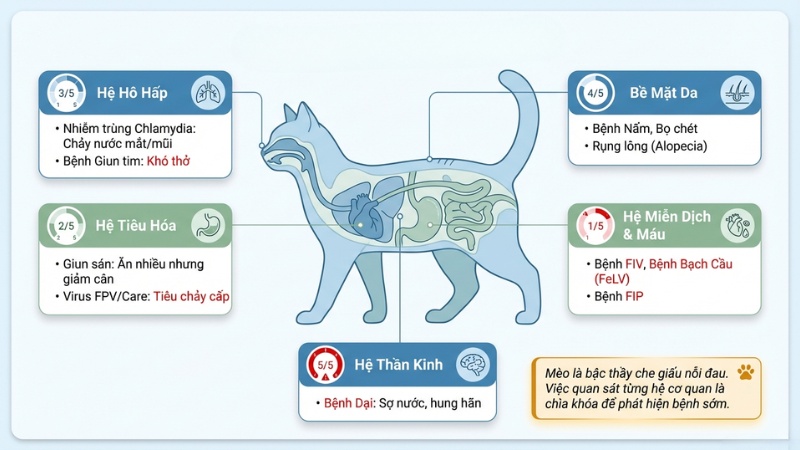 Phân loại các nhóm bệnh nguy hiểm