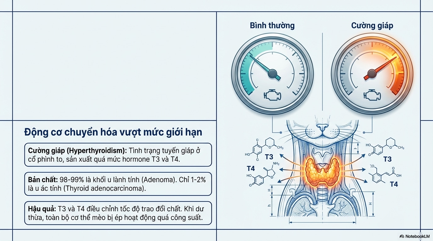Bệnh cường giáp ở mèo